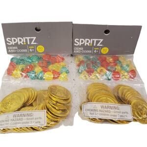 Treasure Chest Gems and Treasure Chest Gold Coins Toys